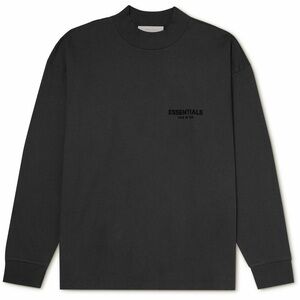 Like New Men’s Small Fear Of God Essentials Oversized Long-sleeve T-Shirt Black